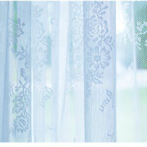 Lace Floral Curtains Ikea Alvine Svets 3 Panels Off White 57" x 98"